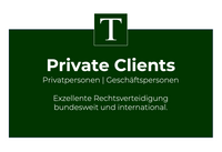 Private Clients - Privatpersonen, Gesch&auml;ftspersonen, Exzellente Rechtsverteidigung bundesweit und international.